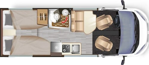 Кемпер Dreamer Select D68 UP Saphir, снимка 14 - Каравани и кемпери - 51605377