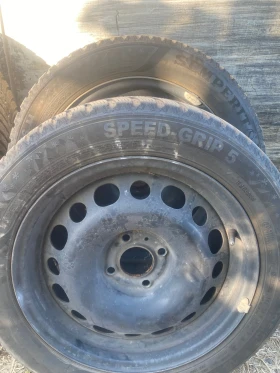 Гуми с джанти Semperit 195/55R16, снимка 2 - Гуми и джанти - 47399549