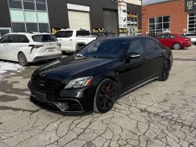 Mercedes-Benz S 63 AMG/ДИСТРОНИК/МАСАЖИ/HUD/ОБДУХВАНЕ, снимка 1