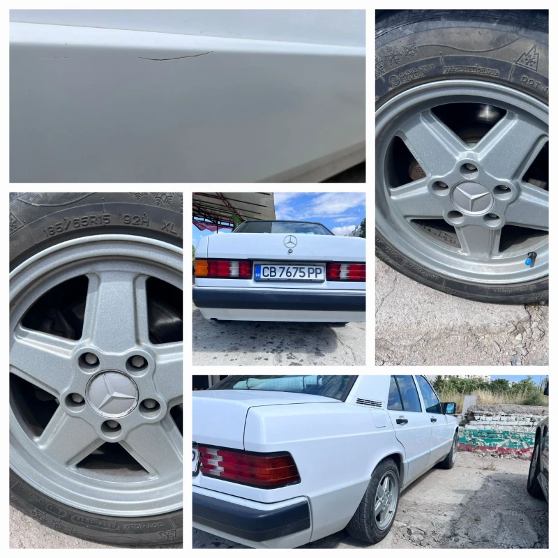Mercedes-Benz 190, снимка 8 - Автомобили и джипове - 52463342