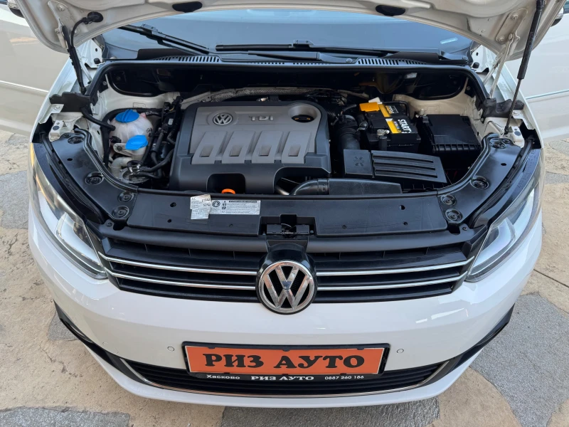VW Touran 2.0TDI* R-LINE* NAVI* 7 МЕСТА* МУЛТИ ВОЛАН* ЛИЗИНГ, снимка 17 - Автомобили и джипове - 51367018