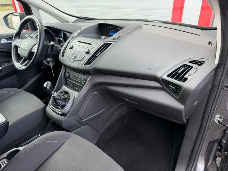 Ford C-max 1.0I ECO BOOST TITANIUM NAVI  KLIMATIK EVRO 6B!!, снимка 15 - Автомобили и джипове - 52688386