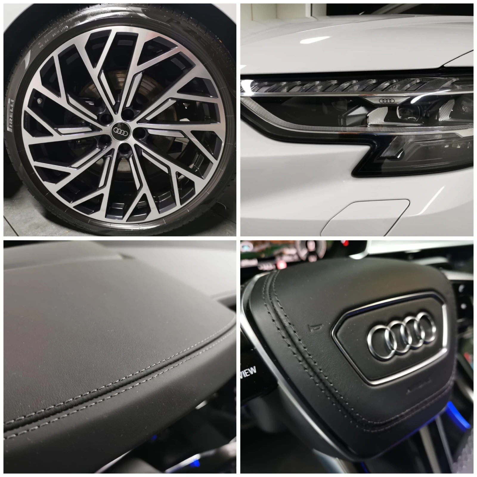 Audi A8 6, 0 TFSI Panorama= Head Up= Matrix= Face Top - изображение 8