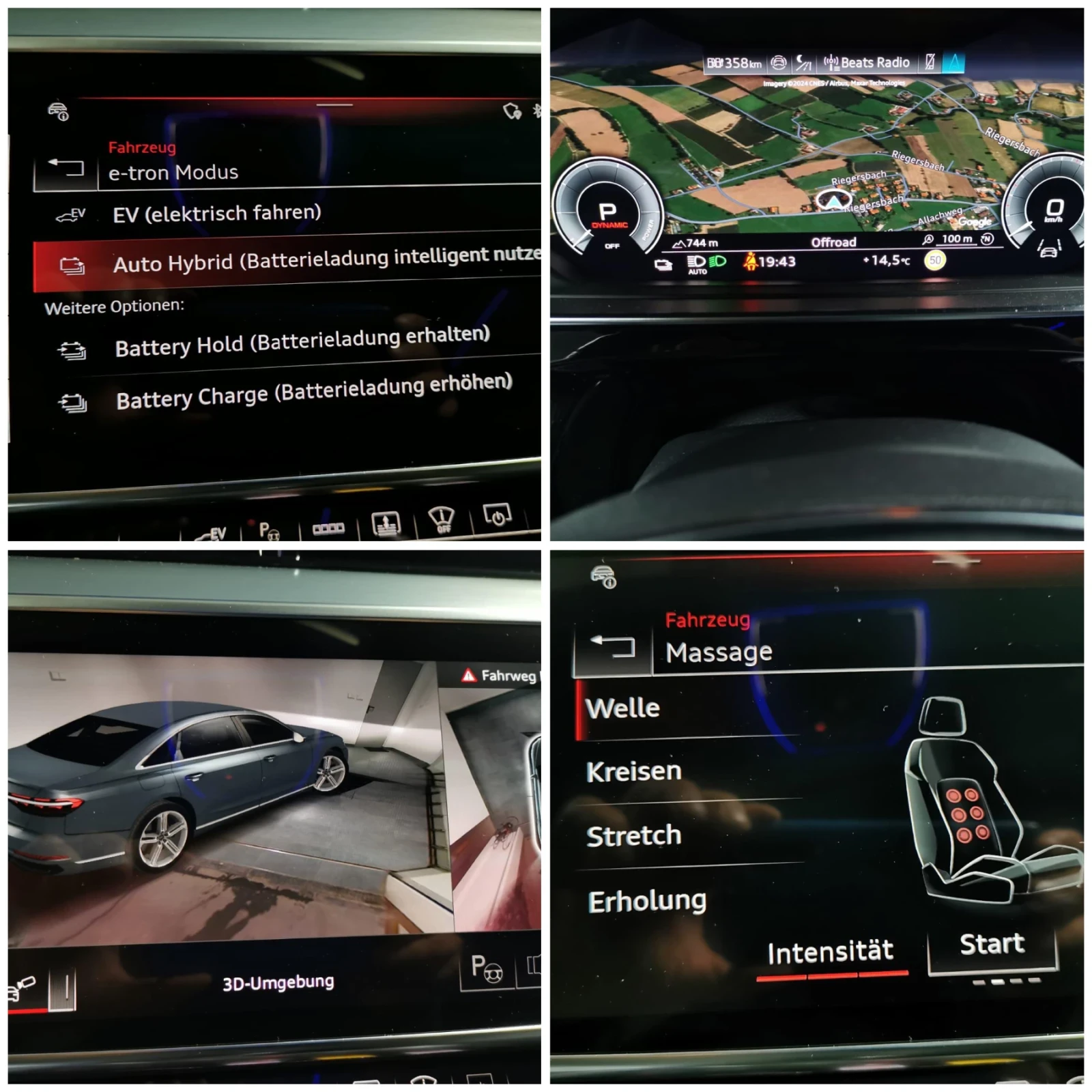 Audi A8 6, 0 TFSI Panorama= Head Up= Matrix= Face Top - изображение 7