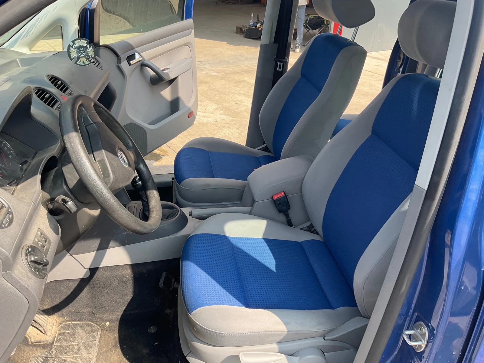 VW Caddy 1.9 Motor климатик нов внос  - изображение 8