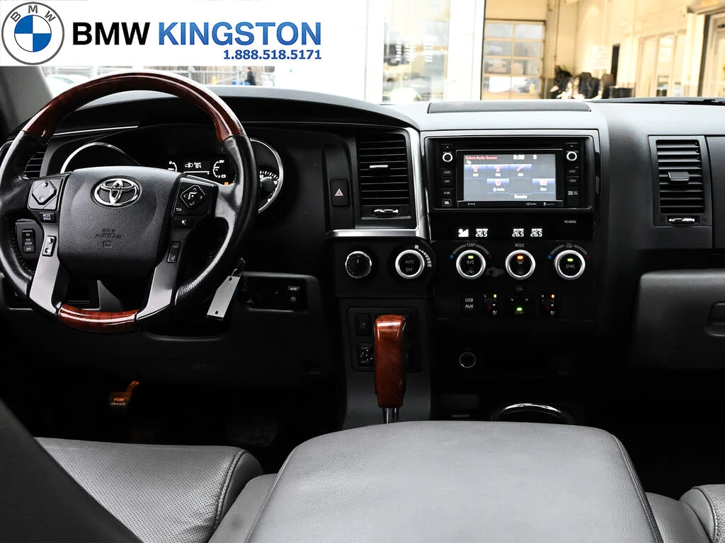 Toyota Sequoia PLATINUM* ПОДГРЕВ* ОБДУХВАНЕ* КАМЕРА* МЪРТВА ТОЧКА, снимка 8 - Автомобили и джипове - 53768015