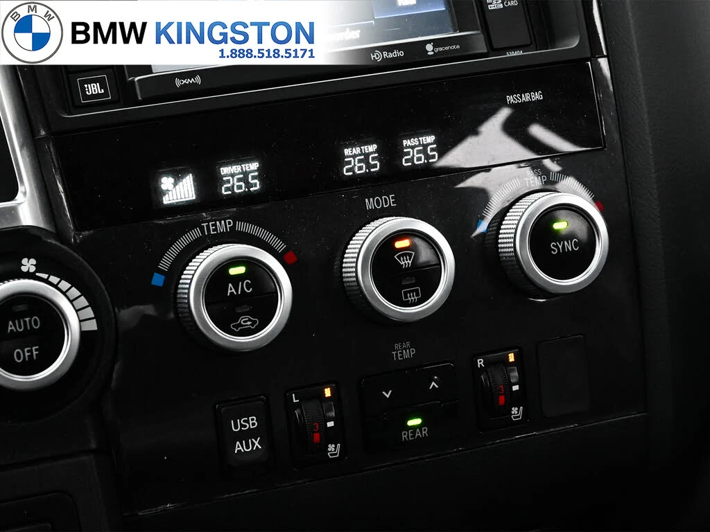 Toyota Sequoia PLATINUM* ПОДГРЕВ* ОБДУХВАНЕ* КАМЕРА* МЪРТВА ТОЧКА, снимка 11 - Автомобили и джипове - 53768015