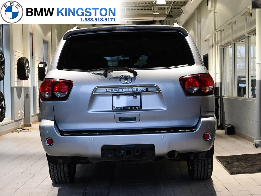 Toyota Sequoia PLATINUM* ПОДГРЕВ* ОБДУХВАНЕ* КАМЕРА* МЪРТВА ТОЧКА, снимка 3 - Автомобили и джипове - 53768015