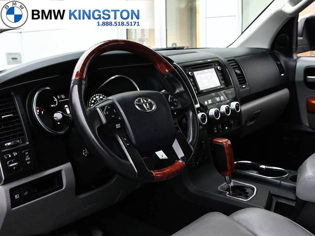 Toyota Sequoia PLATINUM* ПОДГРЕВ* ОБДУХВАНЕ* КАМЕРА* МЪРТВА ТОЧКА, снимка 6 - Автомобили и джипове - 53768015