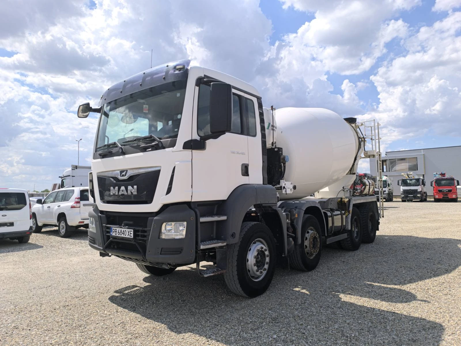 Бетон миксер Man TGS 35.420 STETTER 10M3, снимка 3 - Индустриална техника - 54959620