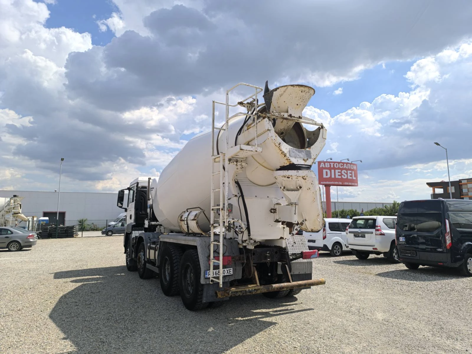 Бетон миксер Man TGS 35.420 STETTER 10M3, снимка 5 - Индустриална техника - 54959620