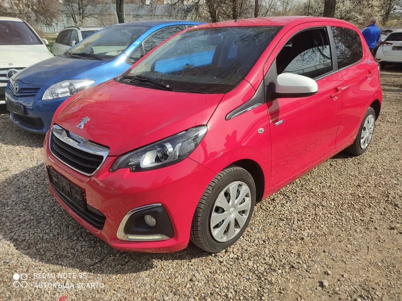 Peugeot 108 1.0 бензин, 69кс, 2015г, 130хил.км, снимка 3 - Автомобили и джипове - 49600025