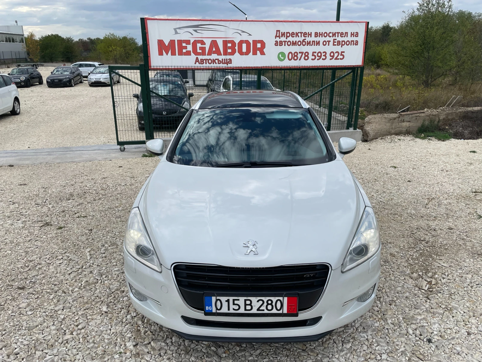 Peugeot 508 GT 204 2.2HDI Panorama LED XENON KEYLESS HEAD UP, снимка 2 - Автомобили и джипове - 56019958