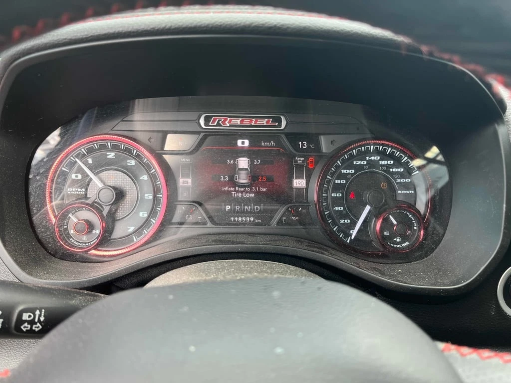 Dodge RAM 1500 2019 REBEL 5.7 HEMI* БЕЗ ПЪРВОНАЧАЛНА ВНОСКА*  - изображение 9