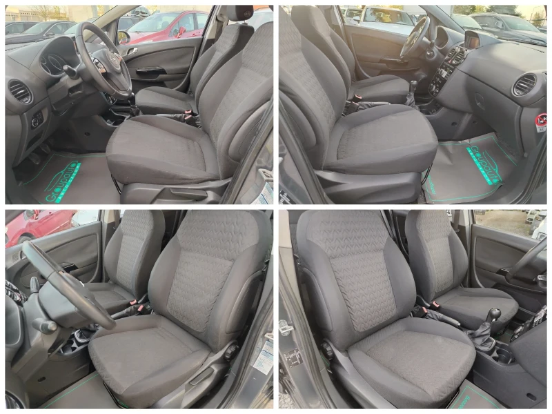 Opel Corsa 1.2i-86к.с/ГАЗОВ ИНЖЕКЦИОН/КЛИМАТИК!!! , снимка 8 - Автомобили и джипове - 49979586