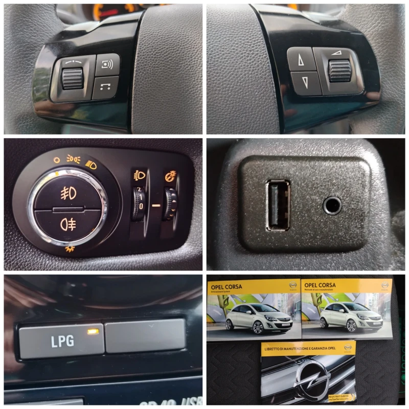 Opel Corsa 1.2i-86к.с/ГАЗОВ ИНЖЕКЦИОН/КЛИМАТИК!!! , снимка 13 - Автомобили и джипове - 49979586