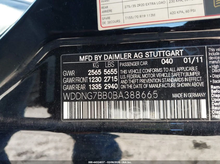 Mercedes-Benz S 550 5.5L V8 - изображение 9