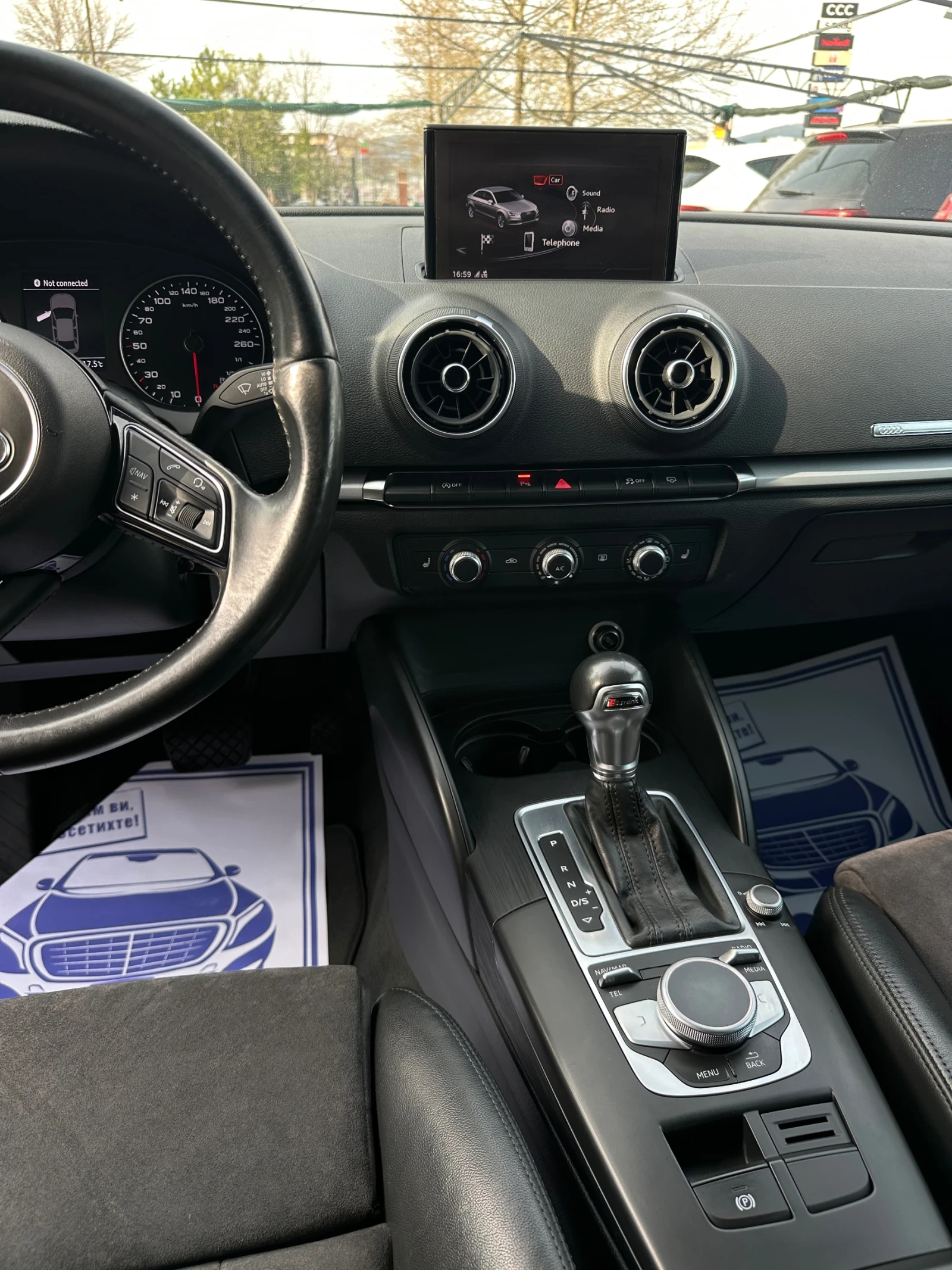 Audi A3 Limousine* 2.0 TDI* 150 k.c* Xenon* , снимка 11 - Автомобили и джипове - 54177302