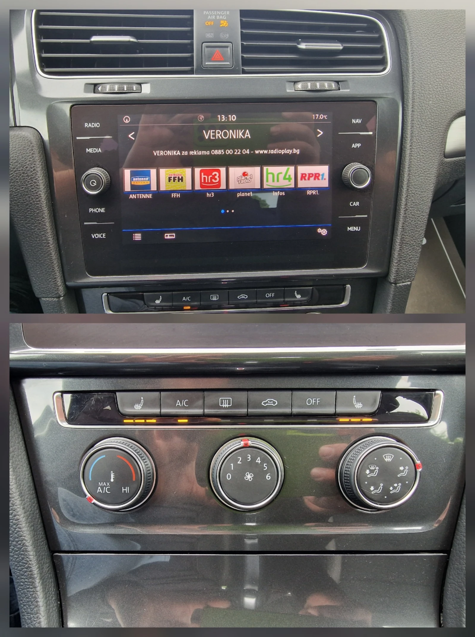 VW Golf 1.6TDI-116k.s-HIGHLINE-FACELIFT-NAVI-EURO 6, снимка 12 - Автомобили и джипове - 54484061