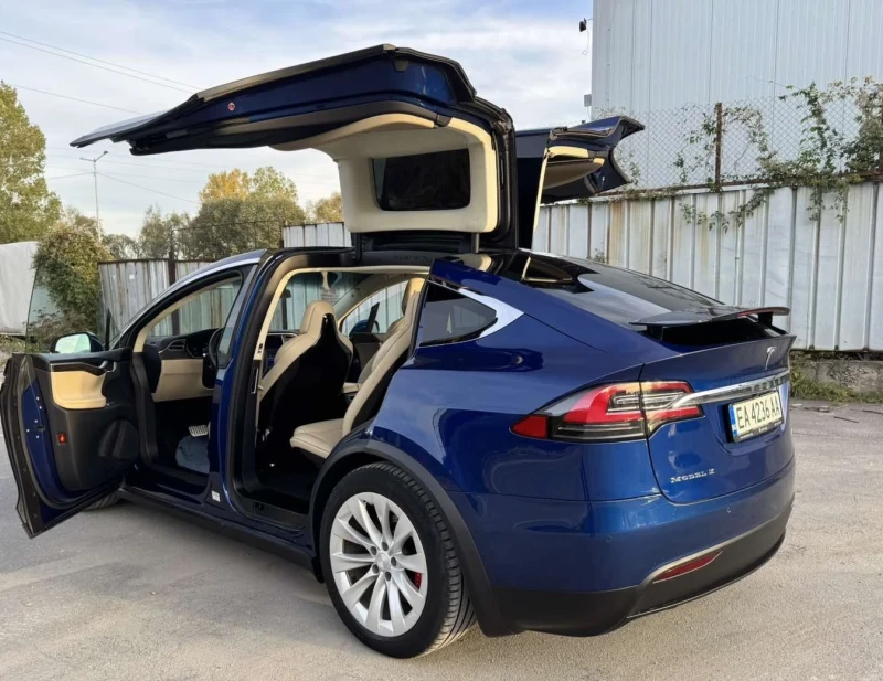 Tesla Model X P90 Гаранция, снимка 4 - Автомобили и джипове - 48432662