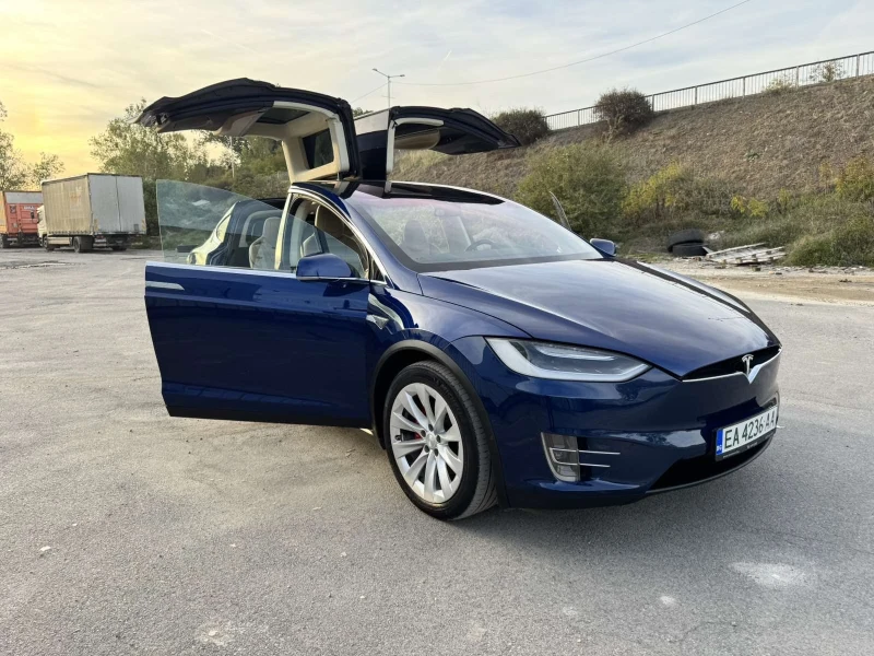 Tesla Model X P90 Гаранция, снимка 5 - Автомобили и джипове - 48432662