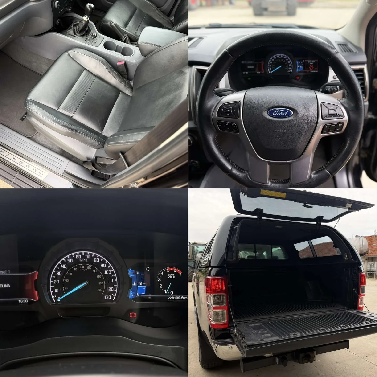 Ford Ranger 2.2 CDTI LIMITED, снимка 11 - Автомобили и джипове - 55875164
