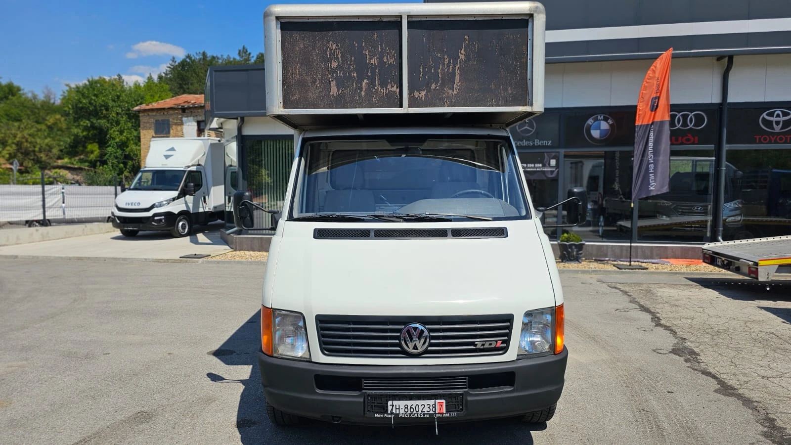VW Lt 35 ЖИВОТНОВОЗ 2.8TDi CH-СЕРВИЗНА ИСТ.-ТОП СЪСТ, снимка 2 - Бусове и автобуси - 55568745