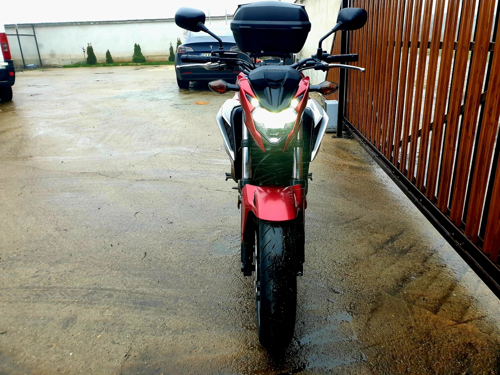 Honda Cb 500F ��������!!! LED, TC, A2 | Mobile.bg � ����������� 9