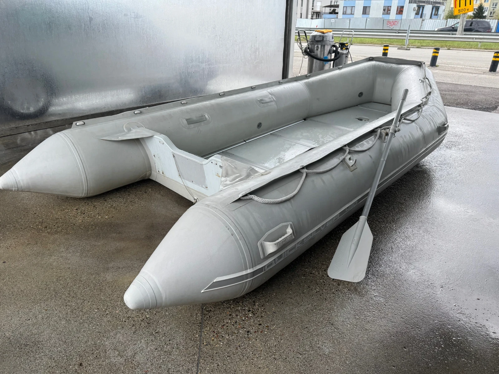 Лодка Quicksilver MAXXI 4.60см 8 човека Motor 12kc USA - изображение 6