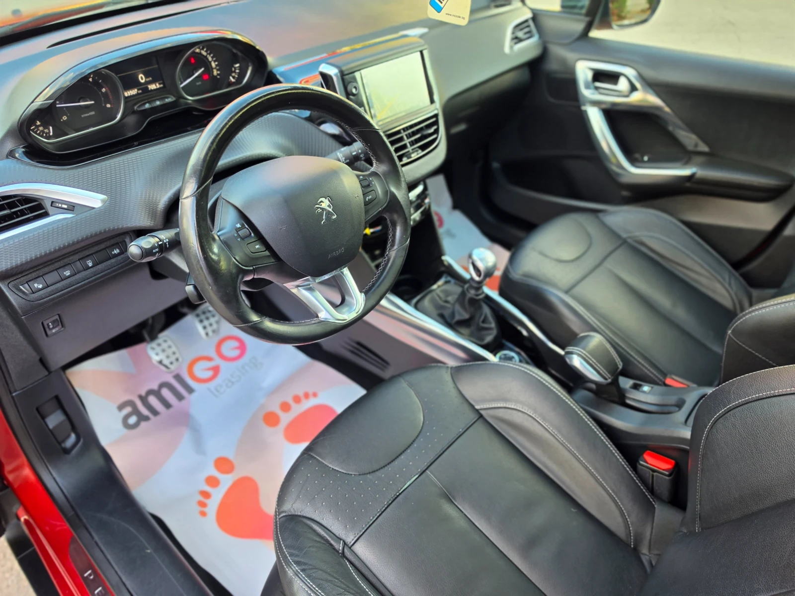 Peugeot 2008 1.6HDI 120hp * НАВИ * ЕВРО 6 * ЛИЗИНГ * , снимка 11 - Автомобили и джипове - 55236422