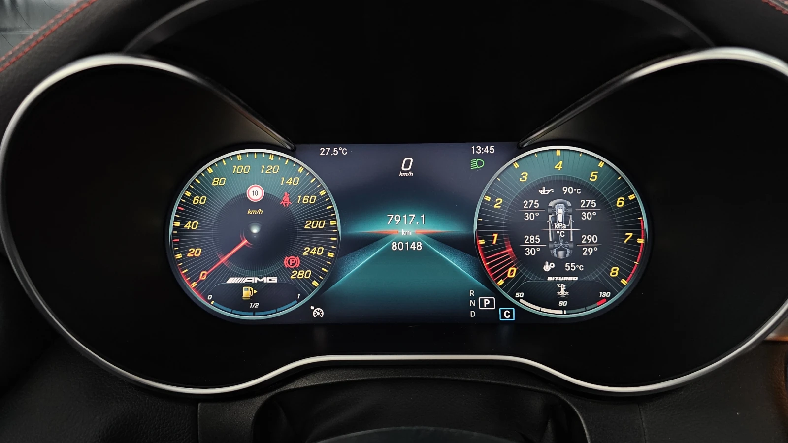 Mercedes-Benz C 43 AMG BURMESTER* BLIND SPOT* HUD* КРАЙНА ЦЕНА, снимка 8 - Автомобили и джипове - 55243483