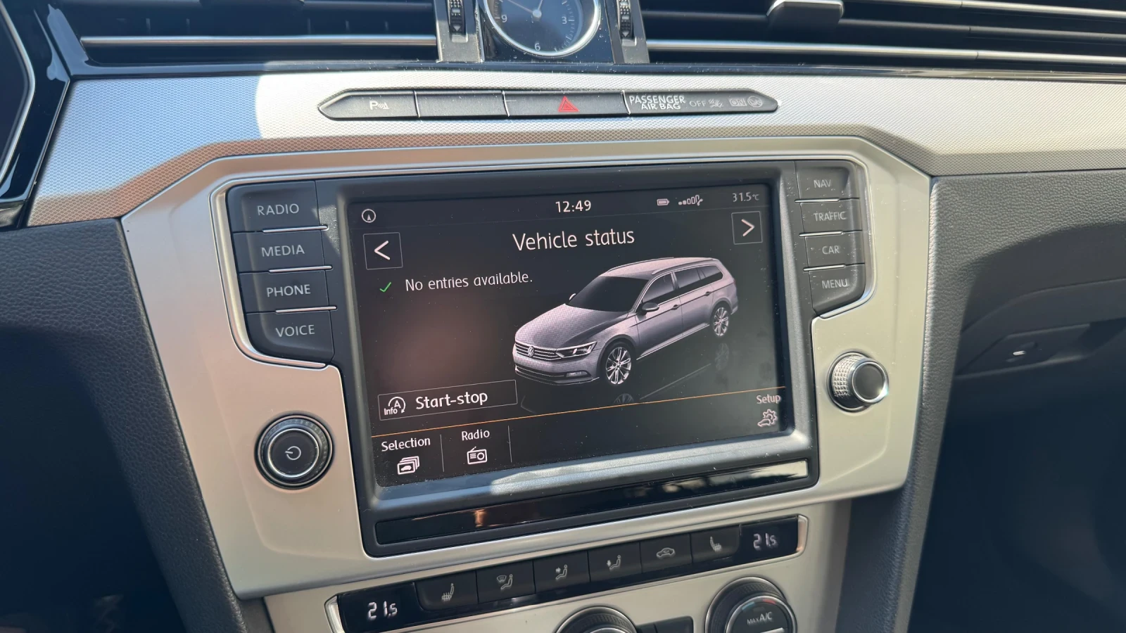 VW Passat 2.0 190 к.с. Full LED Matrix, снимка 13 - Автомобили и джипове - 56074655