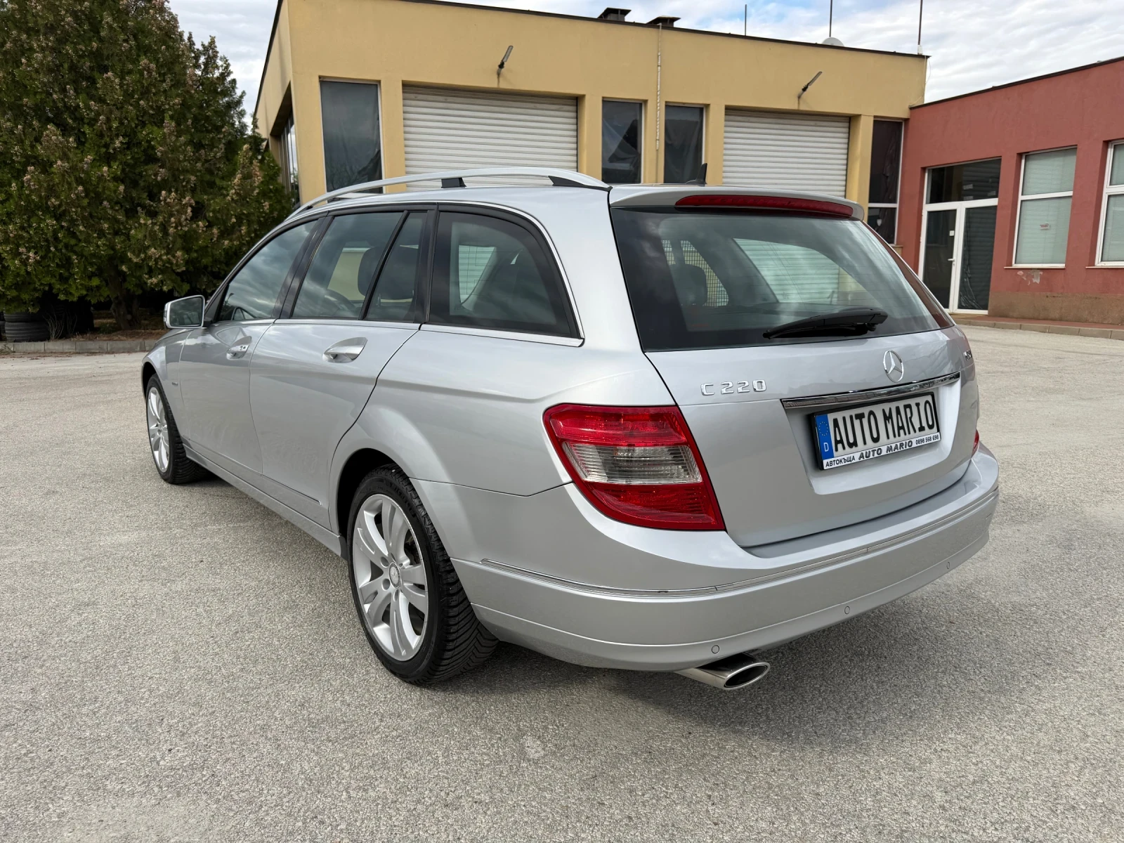 Mercedes-Benz C 220 2.2CDI 170к.с.AUTOMAT NAVI ГЕРМАНИЯ , снимка 3 - Автомобили и джипове - 56185468