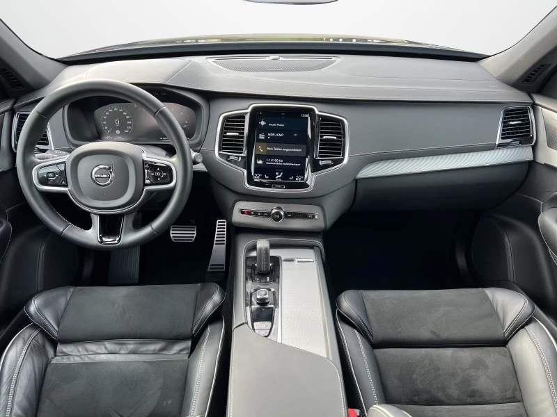 Volvo Xc90 R-DESIGN/235HP/MEMO/H&K/CAM/NAVI/LED/KLESS/304gpr, снимка 12 - Автомобили и джипове - 51677480