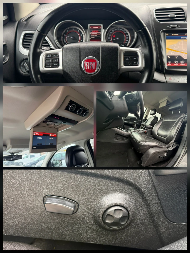 Fiat Freemont 2.0Mjet* 170к.с* Full * ТОП* 7места* , снимка 15 - Автомобили и джипове - 52671931