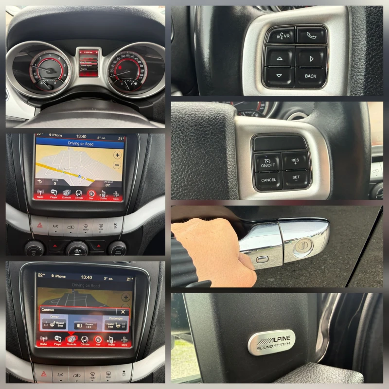 Fiat Freemont 2.0Mjet* 170к.с* Full * ТОП* 7места* , снимка 16 - Автомобили и джипове - 52671931