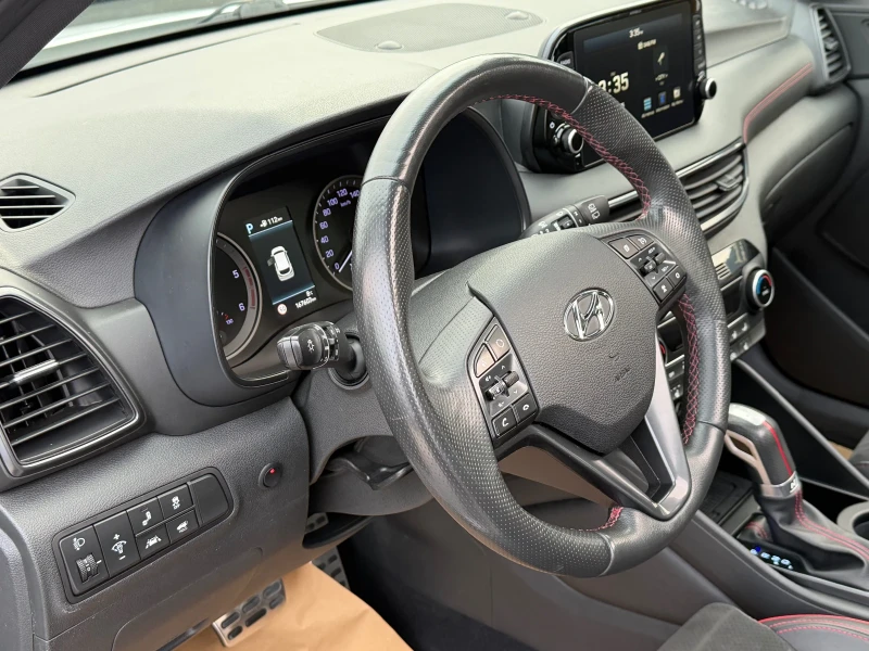 Hyundai Tucson N-line//нов внос от Белгия!, снимка 13 - Автомобили и джипове - 52877282