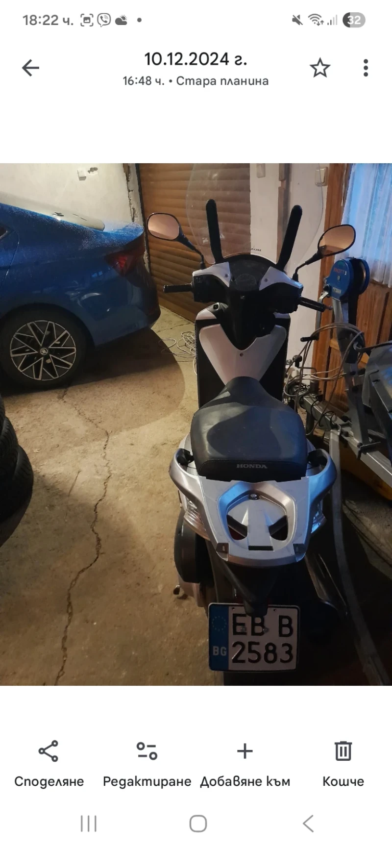 Honda Sh Sh150, снимка 2 - Мотоциклети и мототехника - 53395136