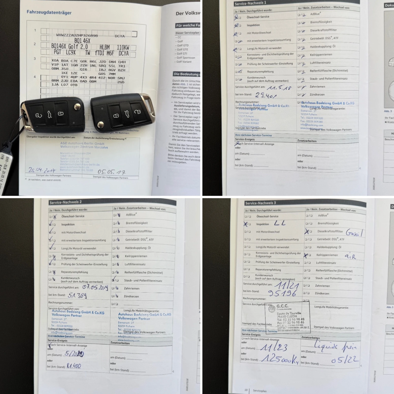 VW Golf 2.0TDI* Highline* С ПЪЛНА СЕРВИЗНА ИСТОРИЯ, снимка 16 - Автомобили и джипове - 53815772