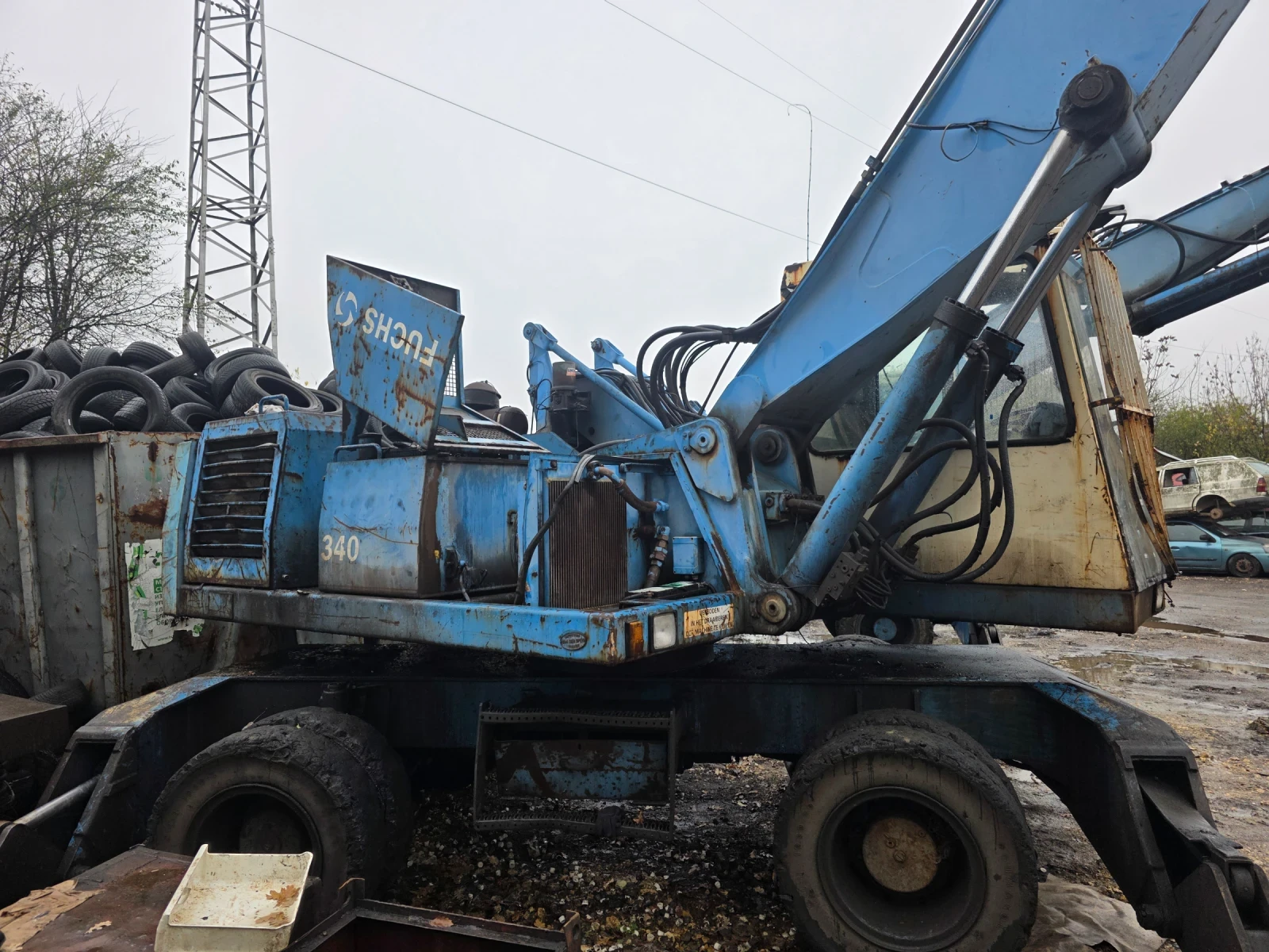 Багер Fuchs MHL 340 - изображение 3