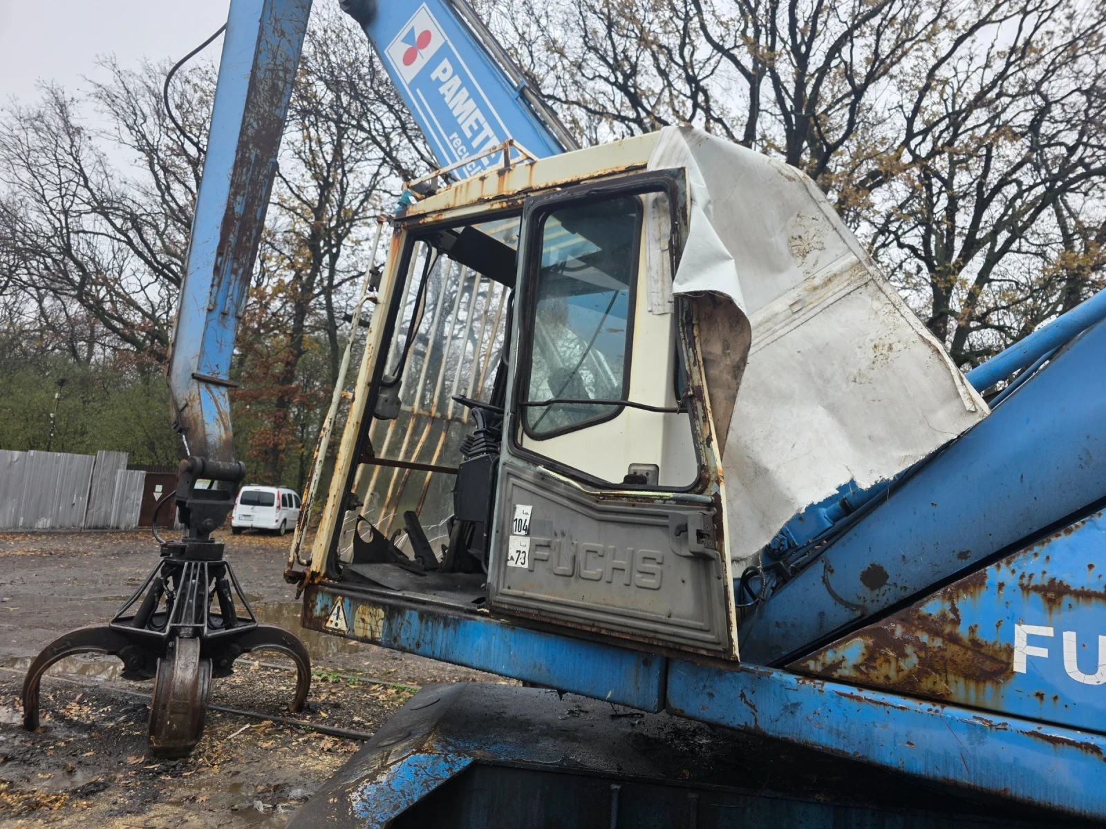 Багер Fuchs MHL 340 - изображение 4