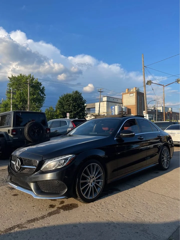Mercedes-Benz C 400 4MATIC AMG LINE * AвтоКредит * (ЦЕНА ДО БГ), снимка 2 - Автомобили и джипове - 55223089