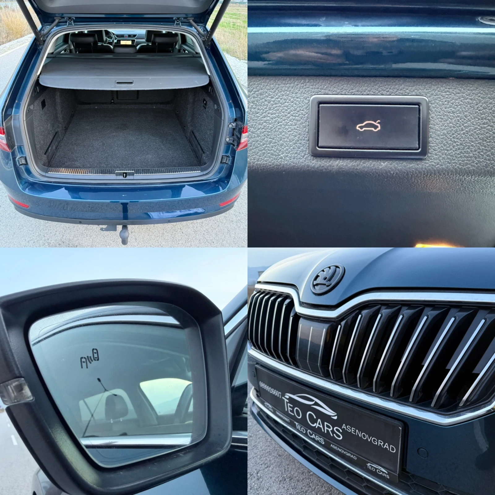 Skoda Superb 2.0 TDI / SPORTLINE / DISTRONIC / KEYLESS / LED | Mobile.bg   16