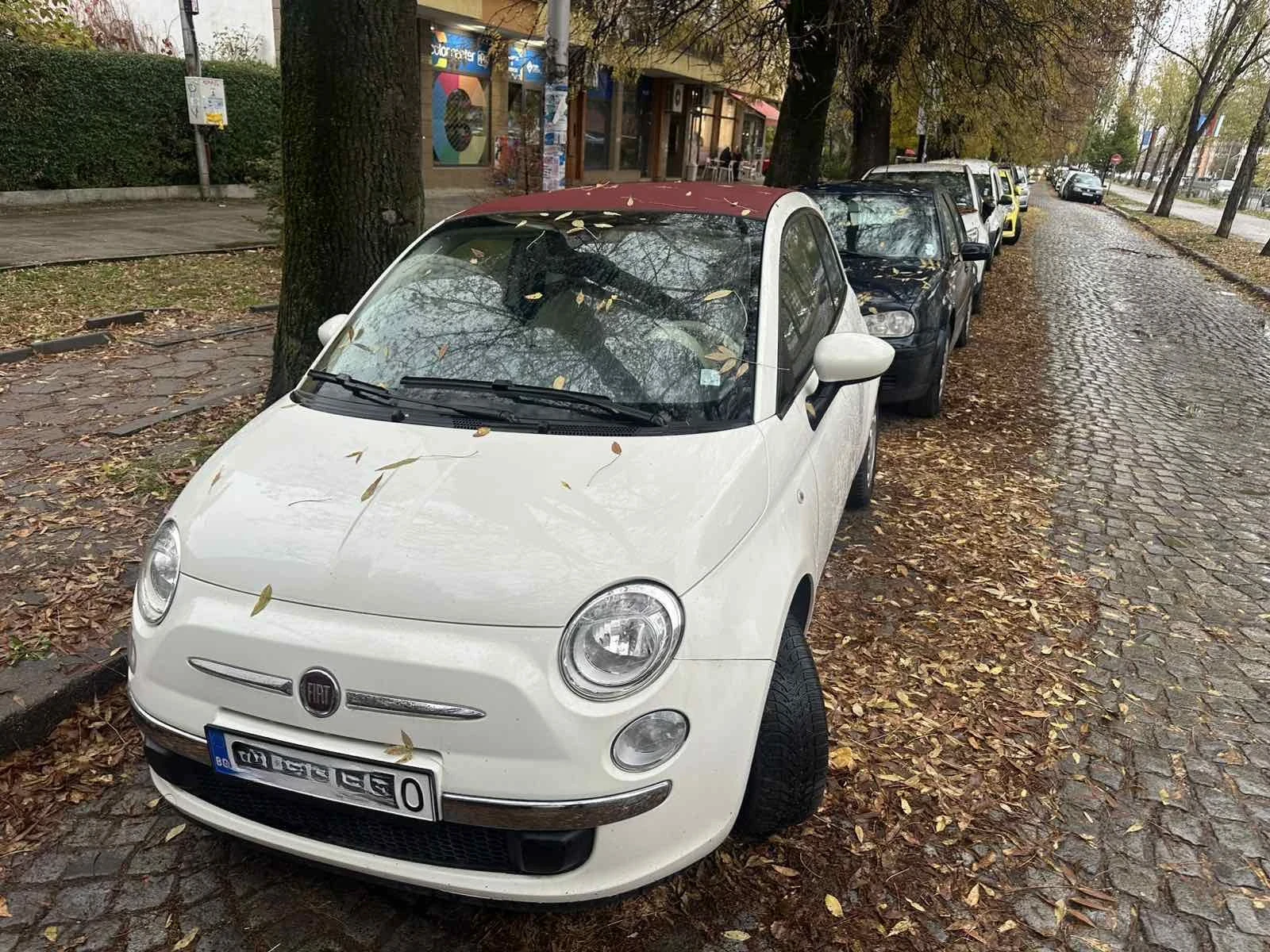 Fiat 500 100000км, кабриолет 