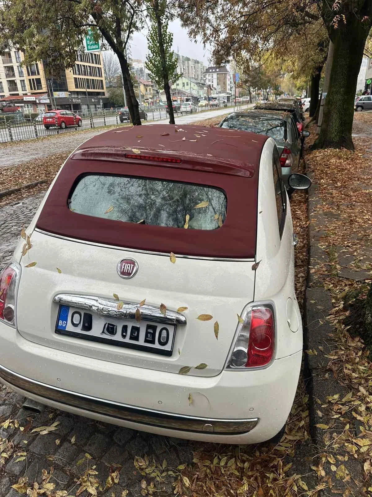 Fiat 500 100000км, кабриолет , снимка 3 - Автомобили и джипове - 56750180