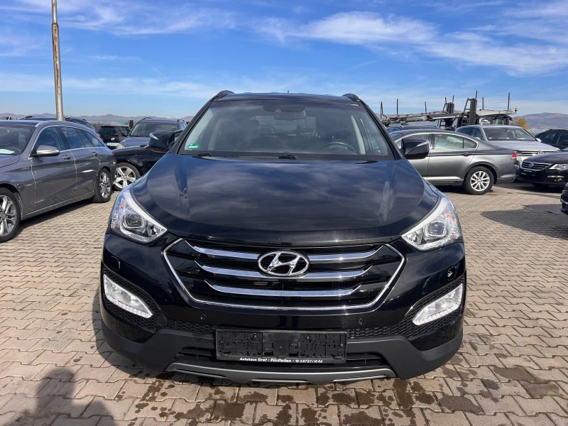 Hyundai Santa fe 2.2CRDI 4WD AVTOMAT/KOJA/NAVI EURO 5, снимка 3 - Автомобили и джипове - 52248130