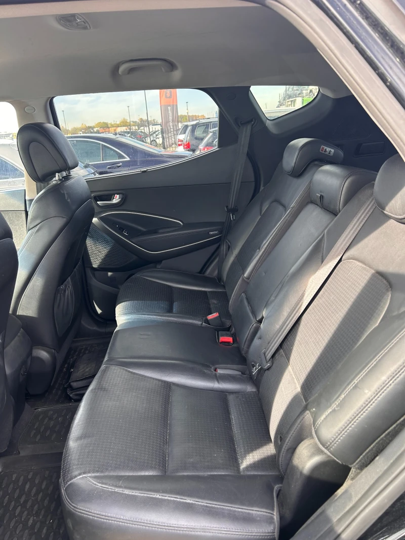 Hyundai Santa fe 2.2CRDI 4WD AVTOMAT/KOJA/NAVI EURO 5, снимка 10 - Автомобили и джипове - 52248130