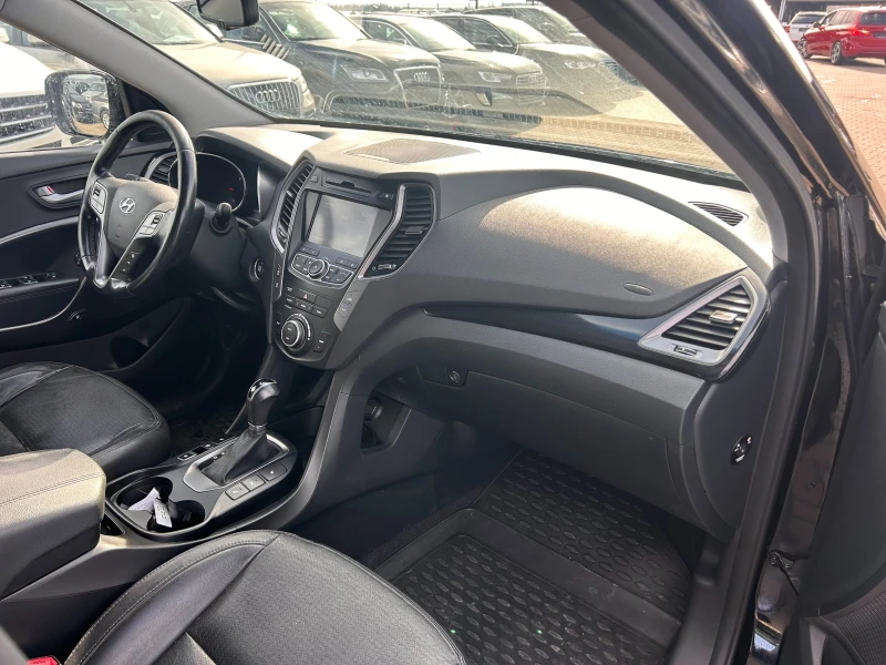Hyundai Santa fe 2.2CRDI 4WD AVTOMAT/KOJA/NAVI EURO 5, снимка 11 - Автомобили и джипове - 52248130