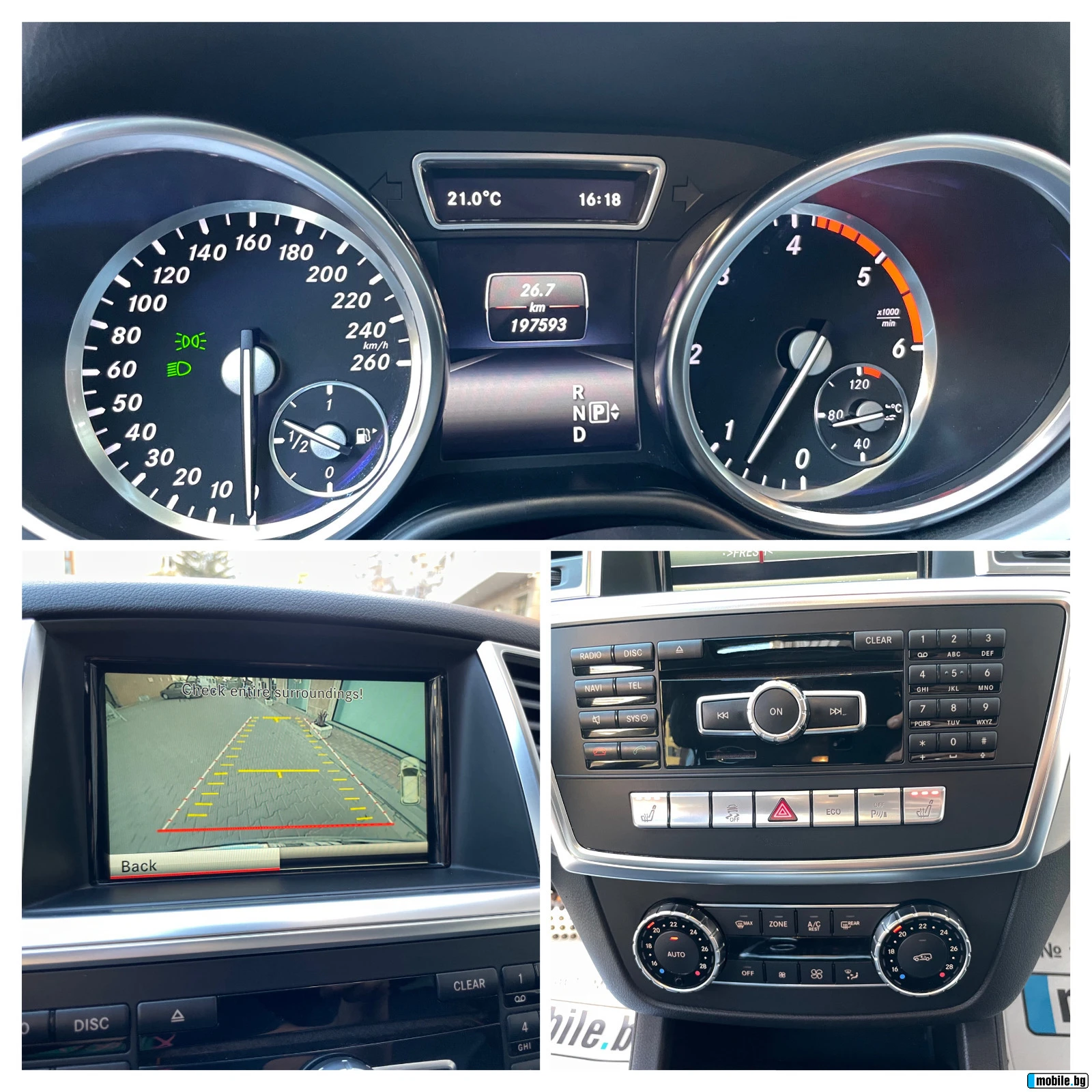 Mercedes-Benz ML 350 6.3 AMG optic | Mobile.bg � ����������� 13