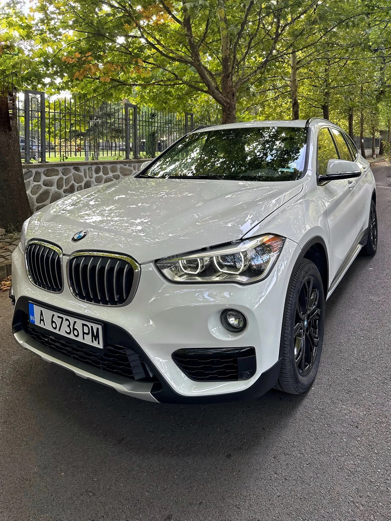 BMW X1 2.8i X-Drive White Pearl 94 Хил! | Mobile.bg — изображение 1